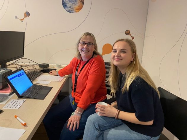 WUON-explanteurs Ellen en Flo registreerden op 4 april de eerste donor in Delta